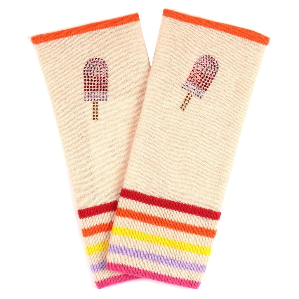 Berlin Mittens in Oatmeal with Ice Lolly - Adeela Salehjee