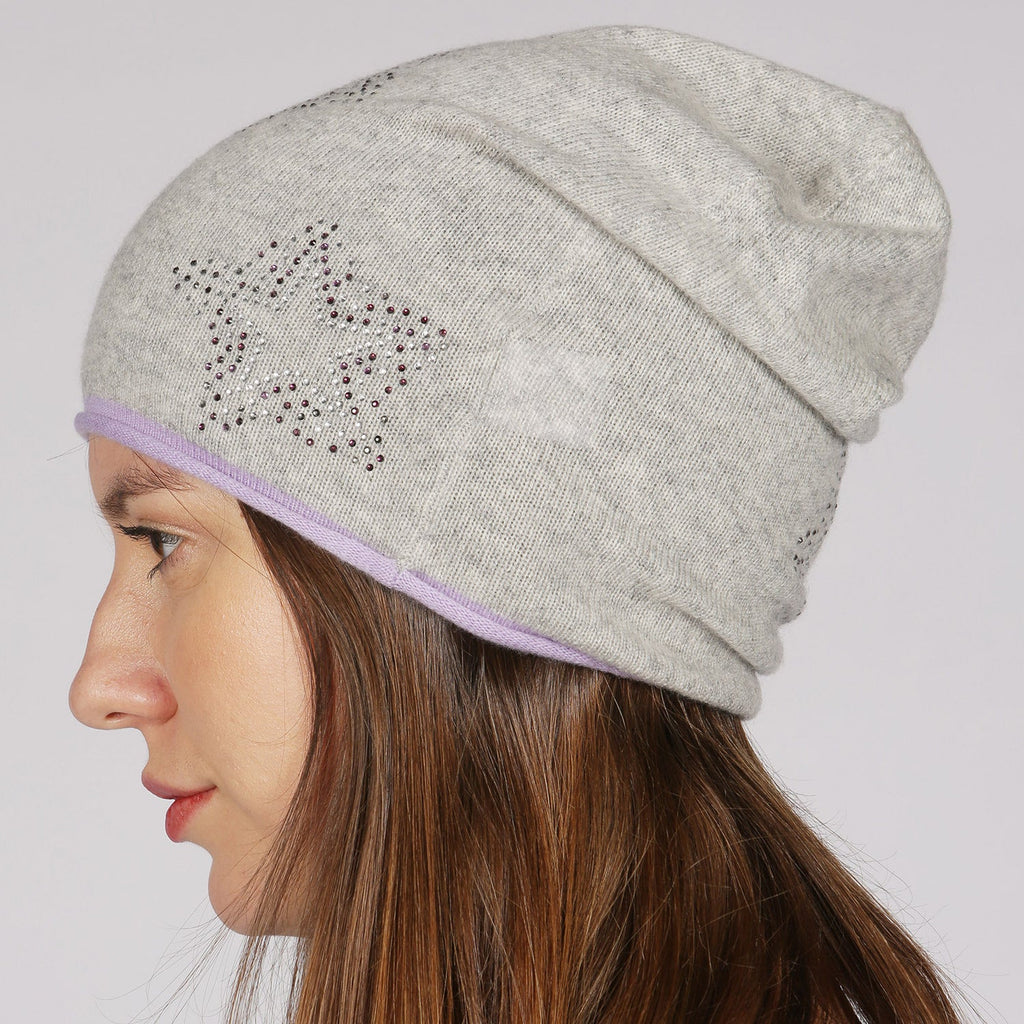 Plain Mid Grey Beanie 