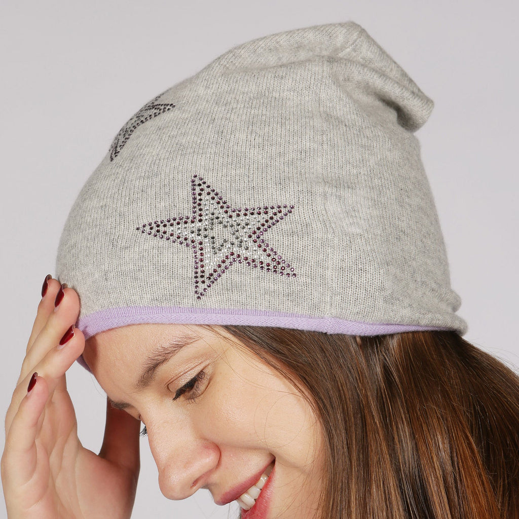 Grey Beanie Womens