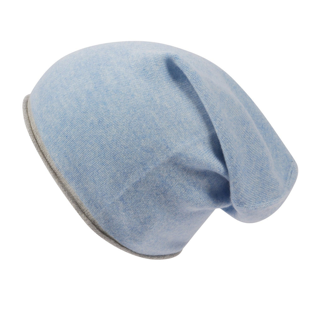 Kingston Plain Light Blue Beanie 