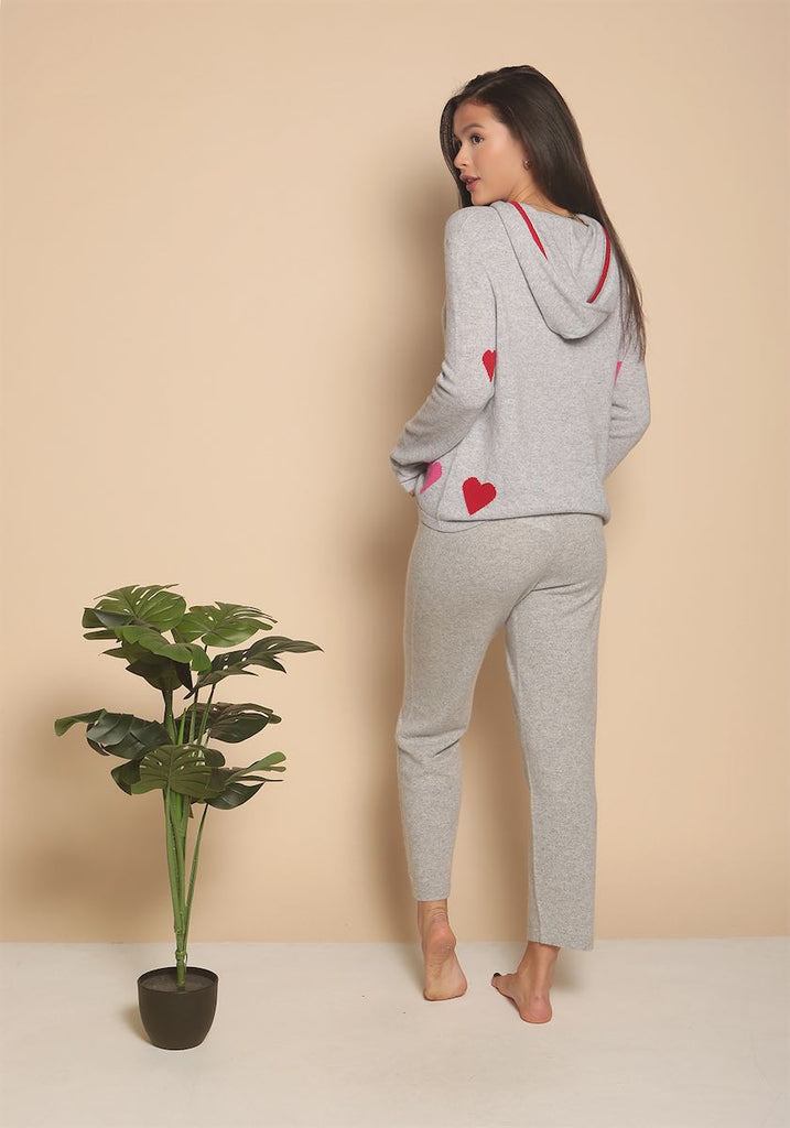 Marylebone Hoody in Mid Grey - Adeela Salehjee