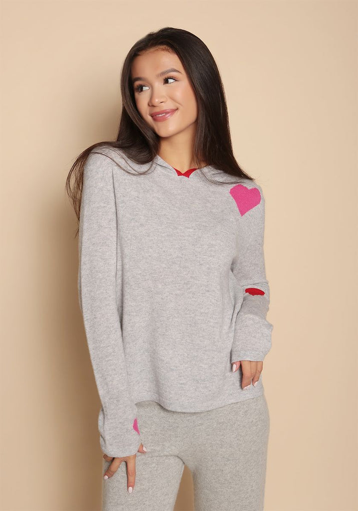 Marylebone Hoody in Mid Grey - Adeela Salehjee