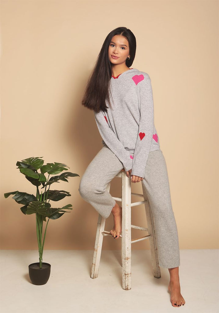 Marylebone Hoody in Mid Grey - Adeela Salehjee