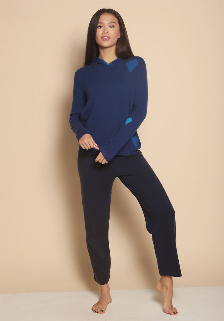 Marylebone Hoody in Navy - Adeela Salehjee