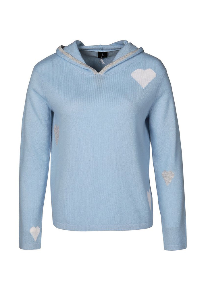 Marylebone Hoody in Pale Blue - Adeela Salehjee