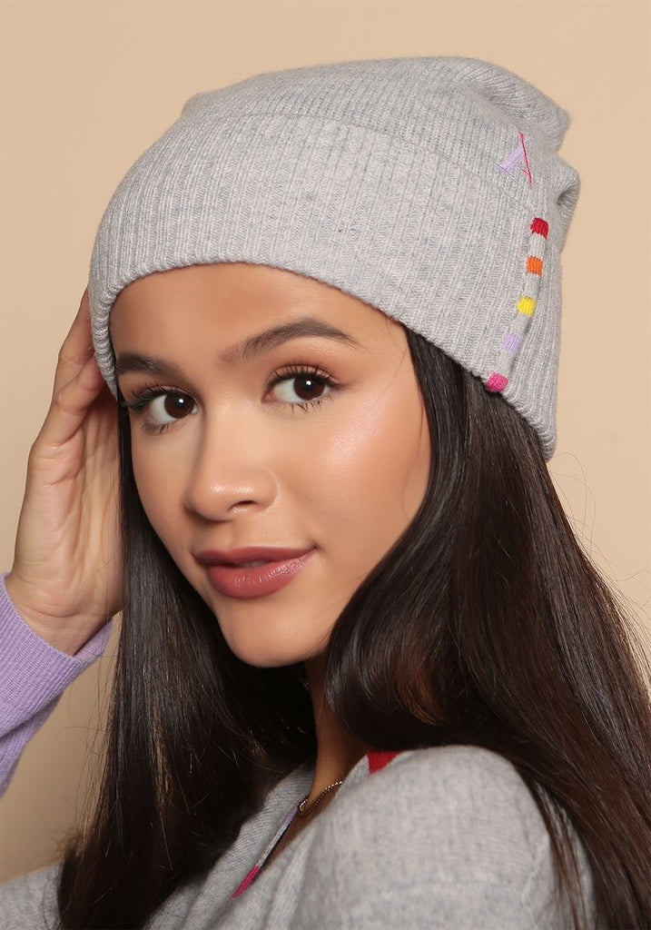 Paddington Beanie in Mid Grey - Adeela Salehjee