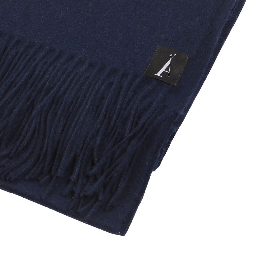 Paris Wrap Shawl in Navy - Adeela Salehjee