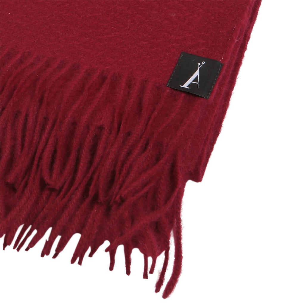 Paris Wrap Shawl in Wine - Adeela Salehjee