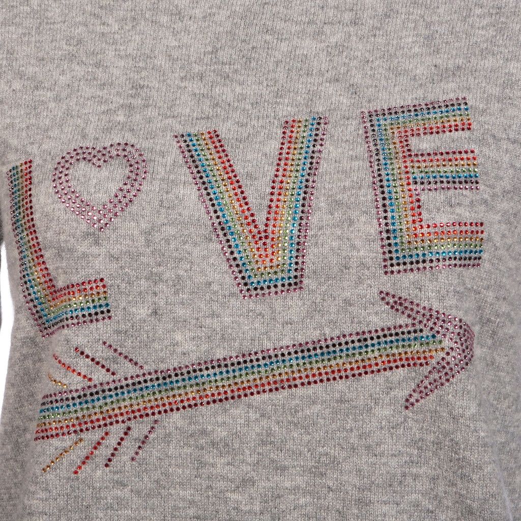 Grey Melange Sweater