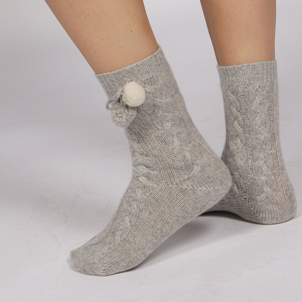 Girls Grey Socks