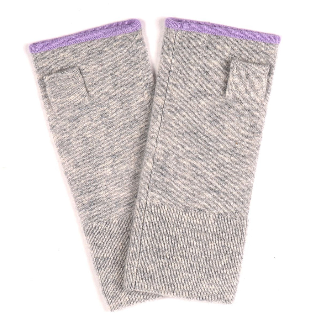 Munich Mittens in Mid Grey with Slippers - Adeela Salehjee